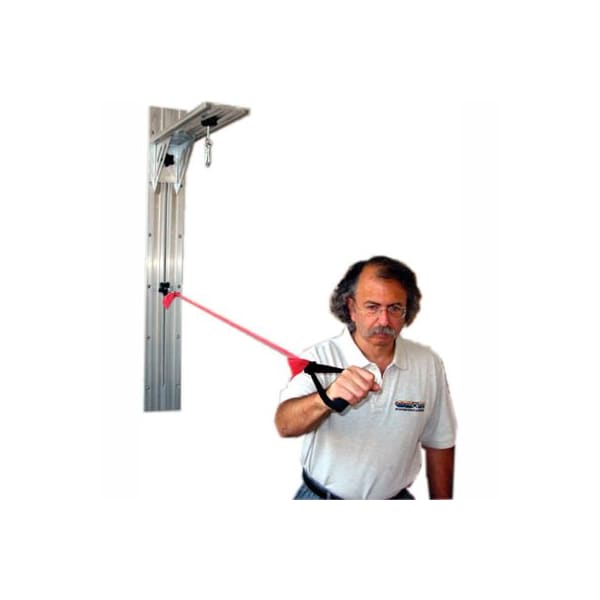 Fabrication Enterprises CanDo WalSlide Original Exercise Station - 4' Vertical Section W/ Overhead Section 1167956 - main